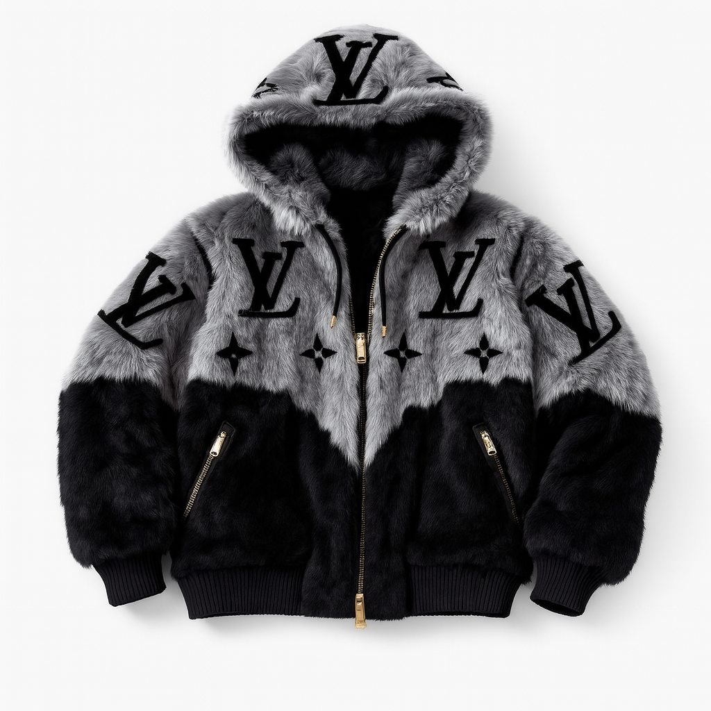 LV HOODIE JACKET CHAIN