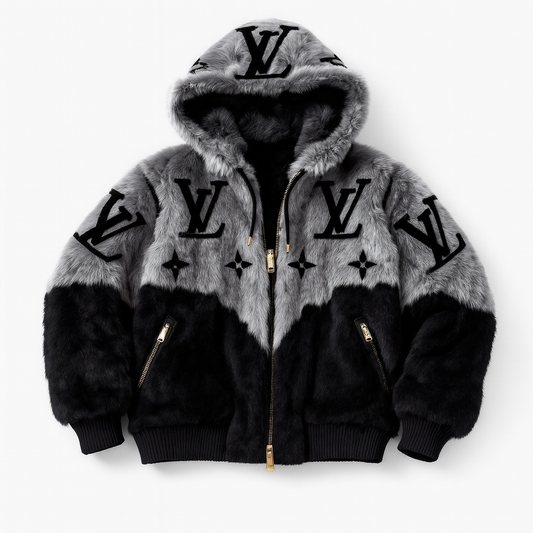 LV HOODIE JACKET CHAIN