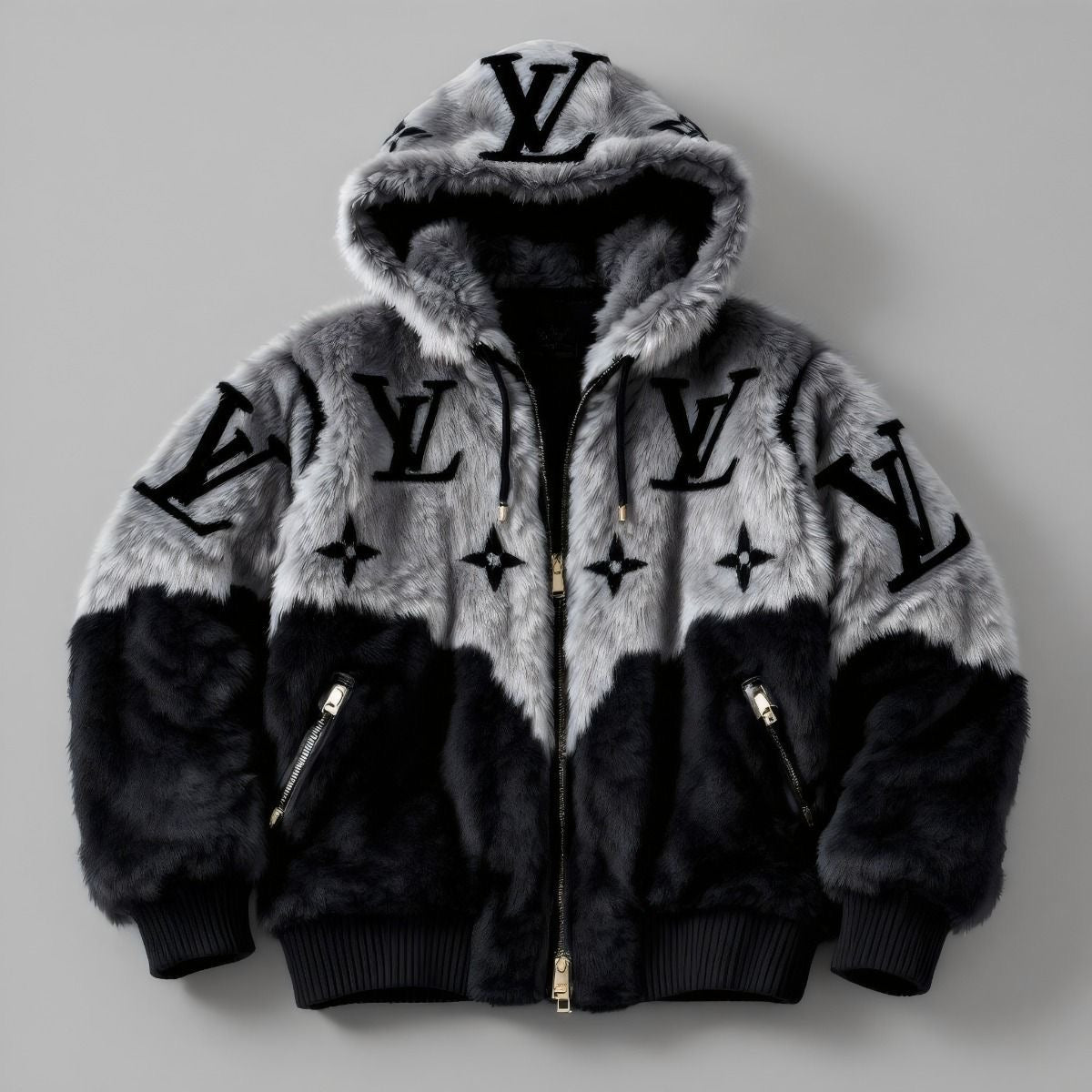 LV HOODIE JACKET CHAIN